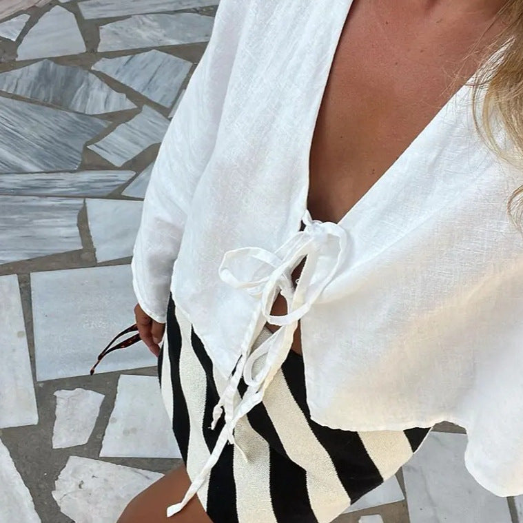 Mariam® | White Women'S Blouse