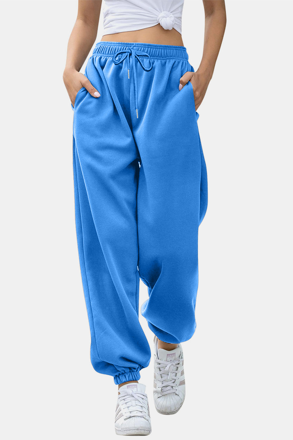 Angela | Jogging pants with elastic waistband and pockets