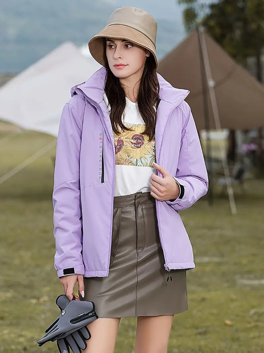Rebecca | Waterproof hooded jacket for women