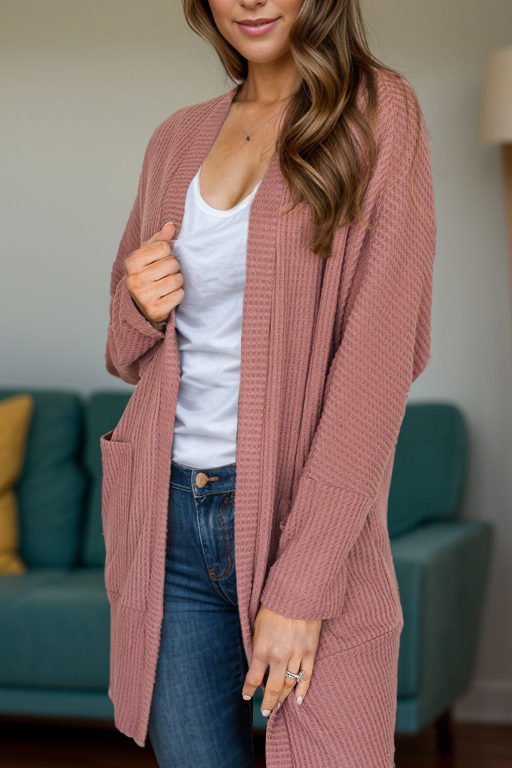 Samantha | Long sleeves with an open front