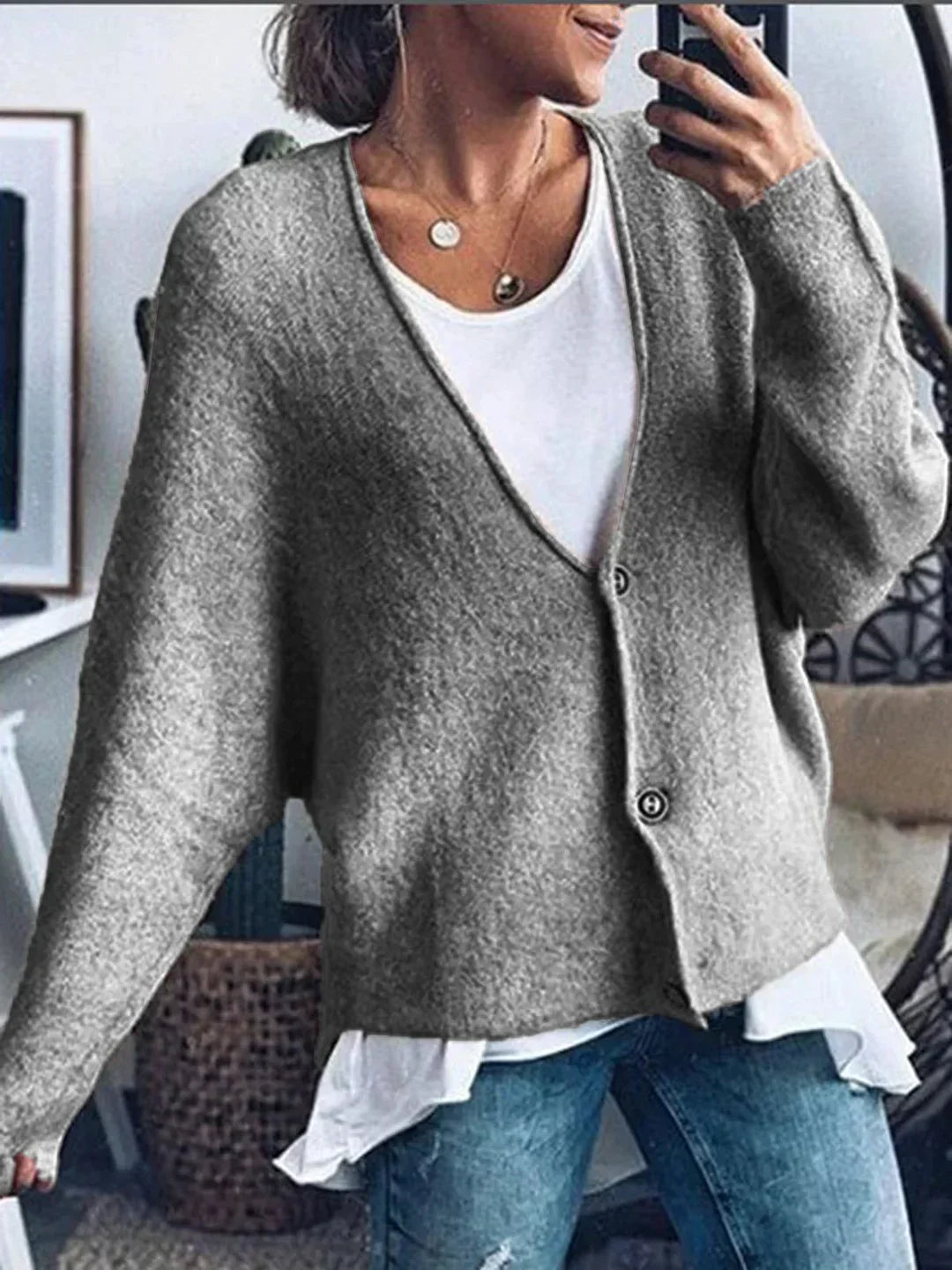 Jenny | Relaxed and stylish winter cardigan
