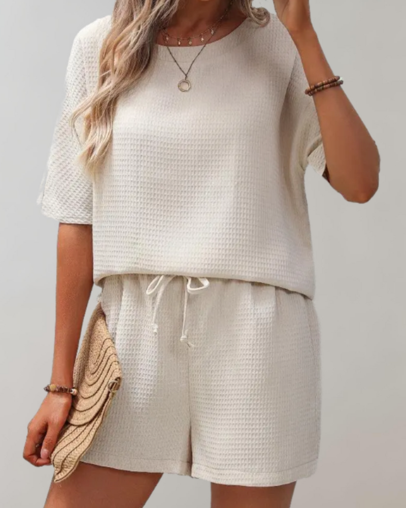 Megan® | Relaxed Shirt And Shorts Set