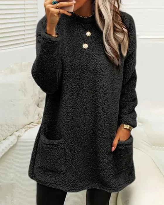 Janine | Casual women's sweater with pockets