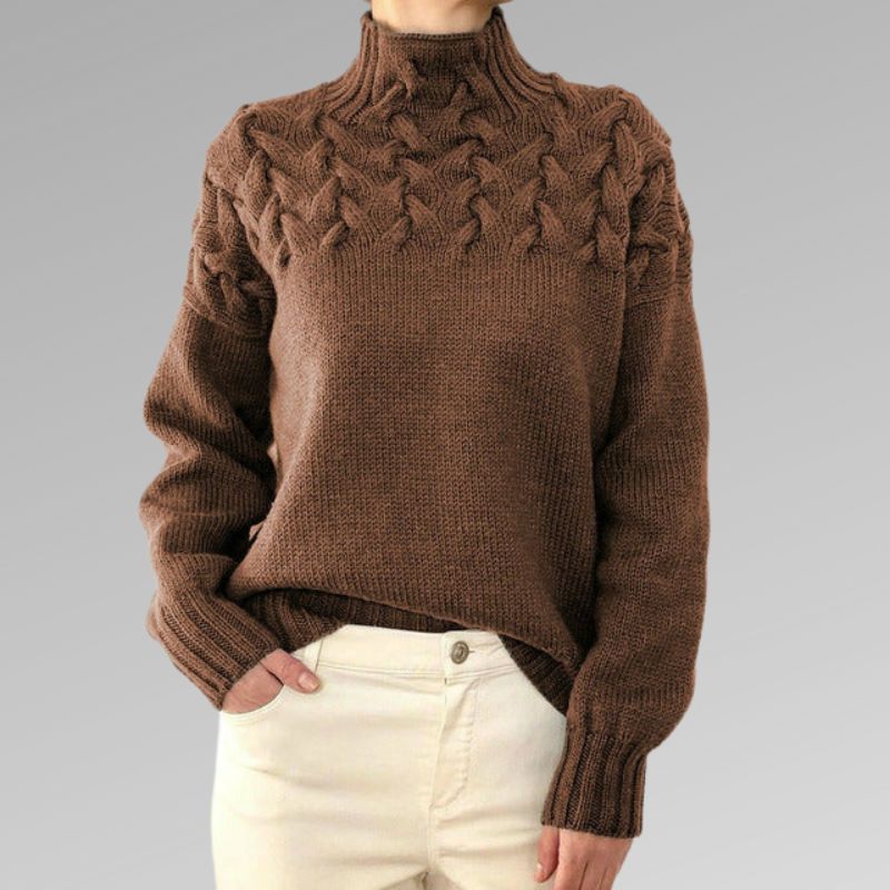 Violeta® | Pull à col roulé elegance et chaleur