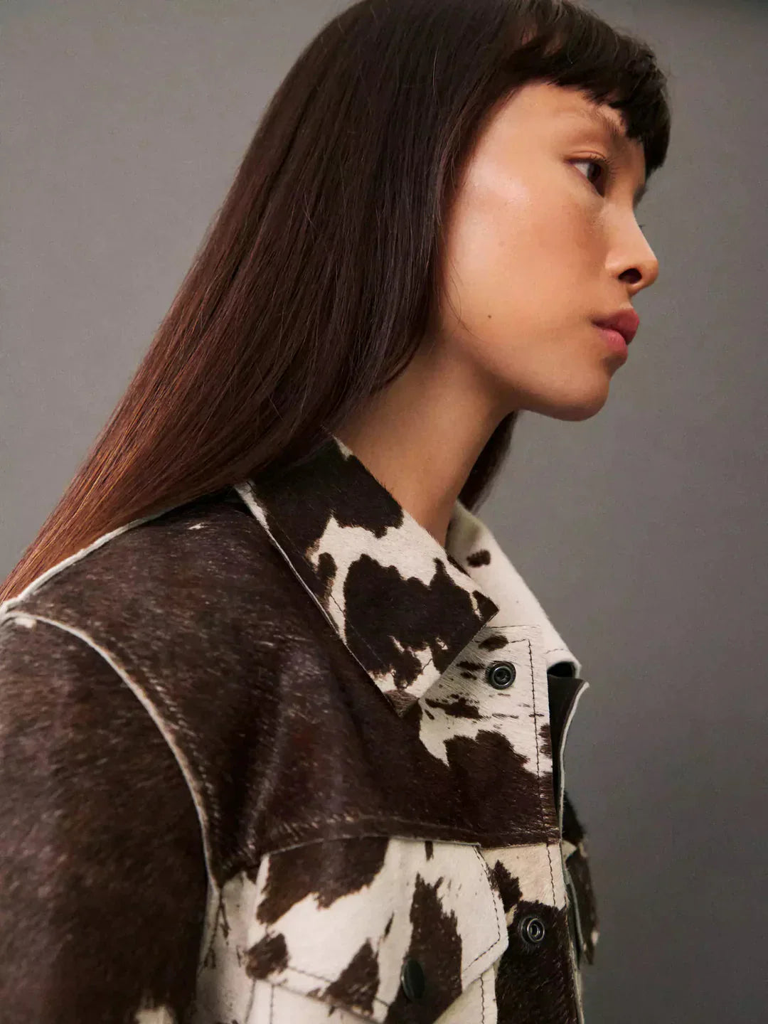 Dolores | PRINTED LEATHER JACKET