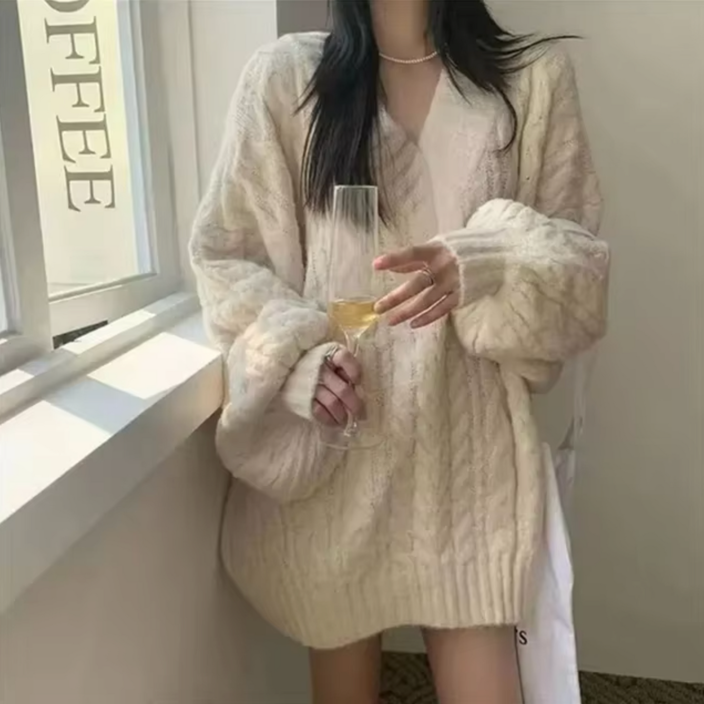 Micaela | Oversized knit sweater