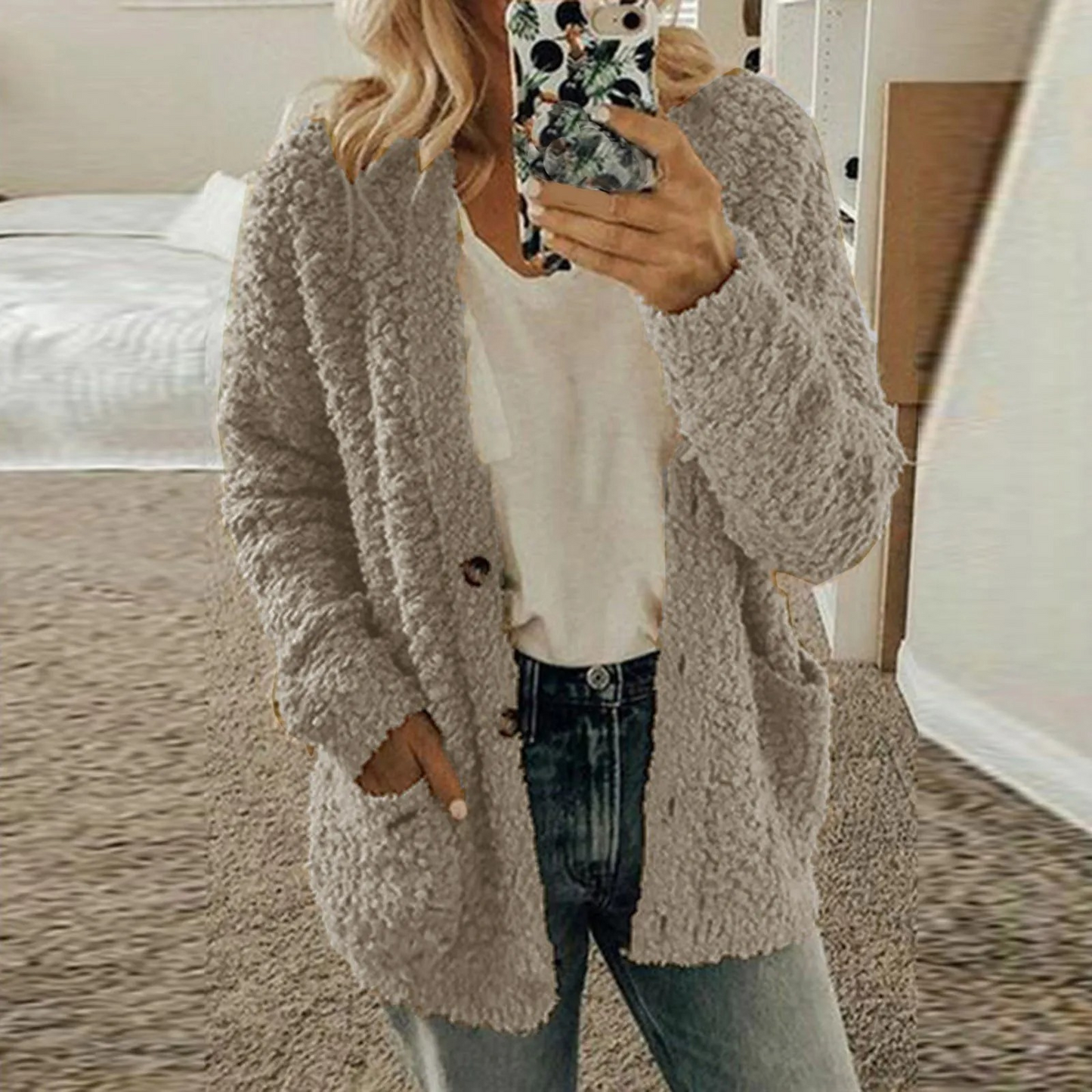 Vilma® | Stylish and casual winter cardigan.