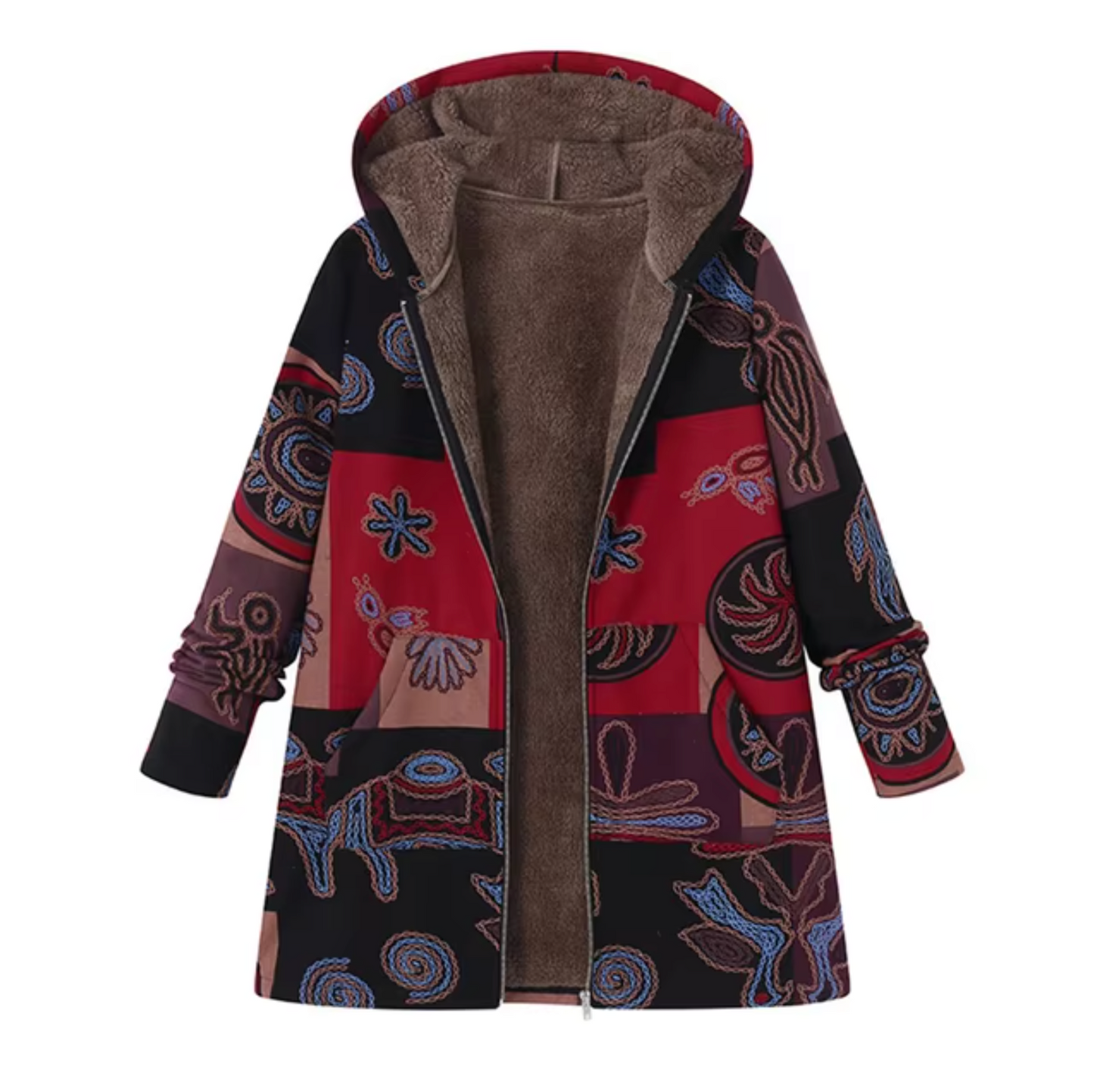 Pilar | Cotton winter jacket with hood
