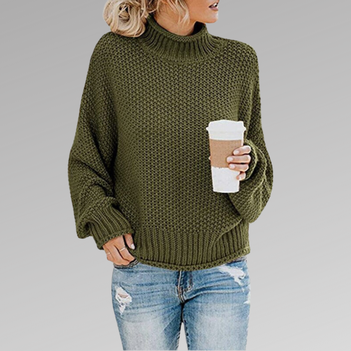 Dominique | Classic knitted sweater