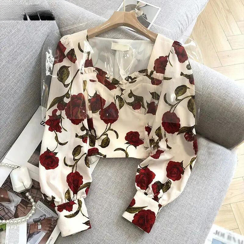 Lexie® | Blouse With Pleated Collar In French Chic Style