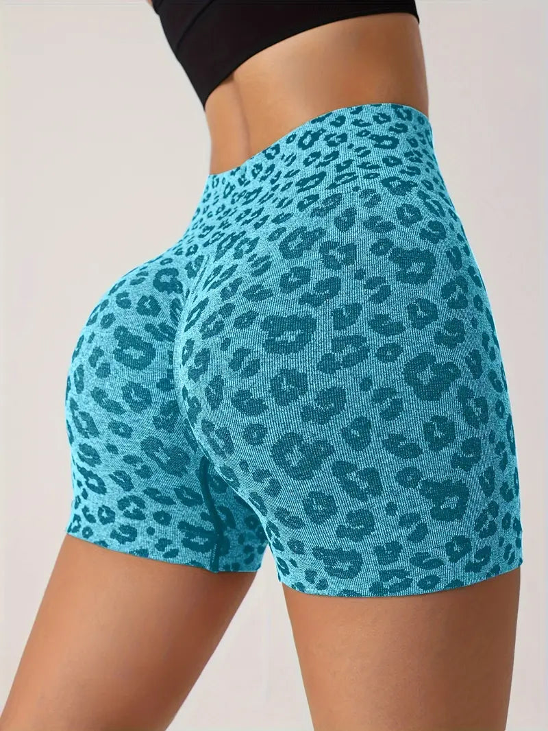 Livia® | Seamless Leopard Print Shorts