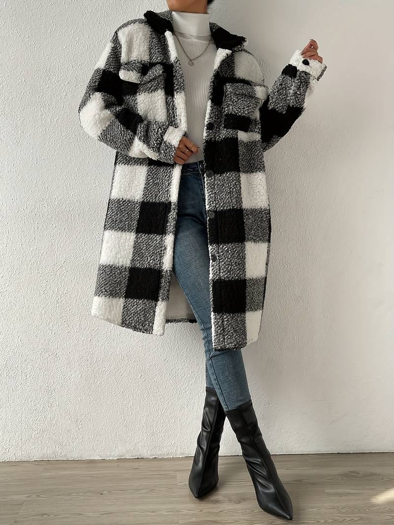 Bianca| Fashionable and minimalist winter coat