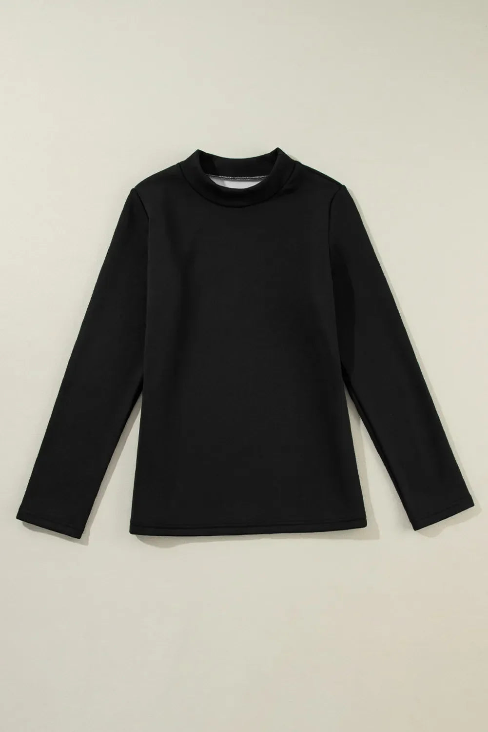 Loretta | Thermo-lined long-sleeved blouse with stand-up collar