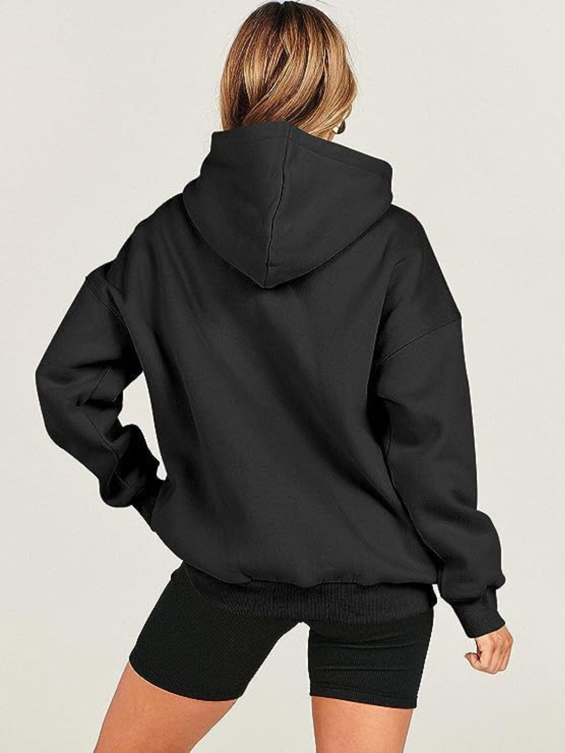 Melanie | Long-sleeved hoodie with dropped shoulders