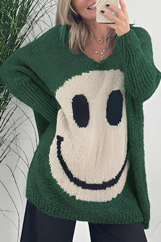 Liset | Smiley sweater for women