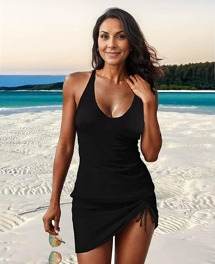 Kira® | Simple And Attractive Plain Color Swimwear