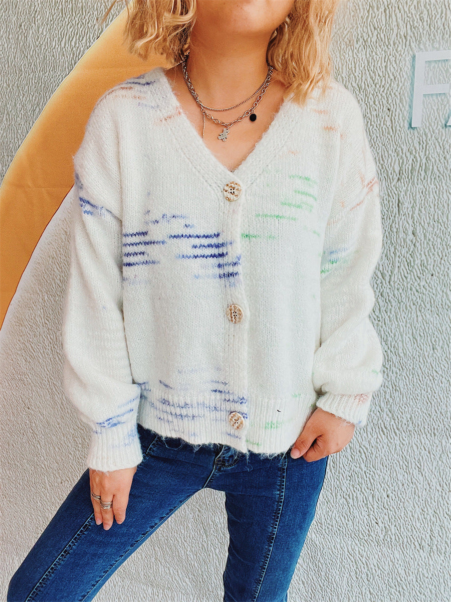 Marieke | Long sleeve cardigan with buttons