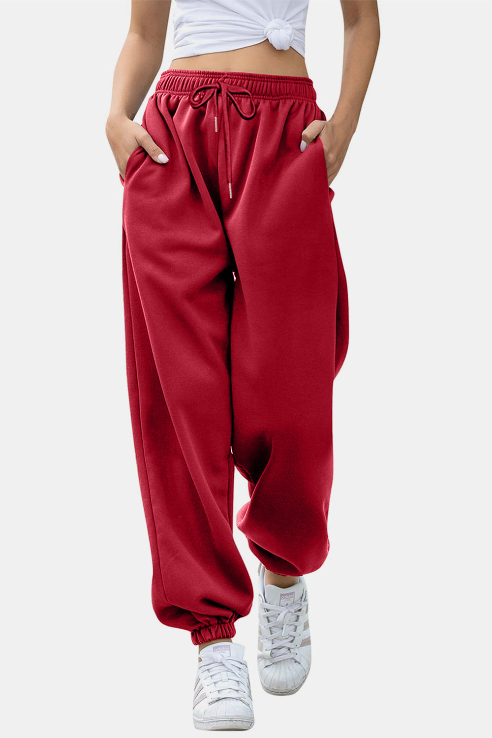 Angela | Jogging pants with elastic waistband and pockets