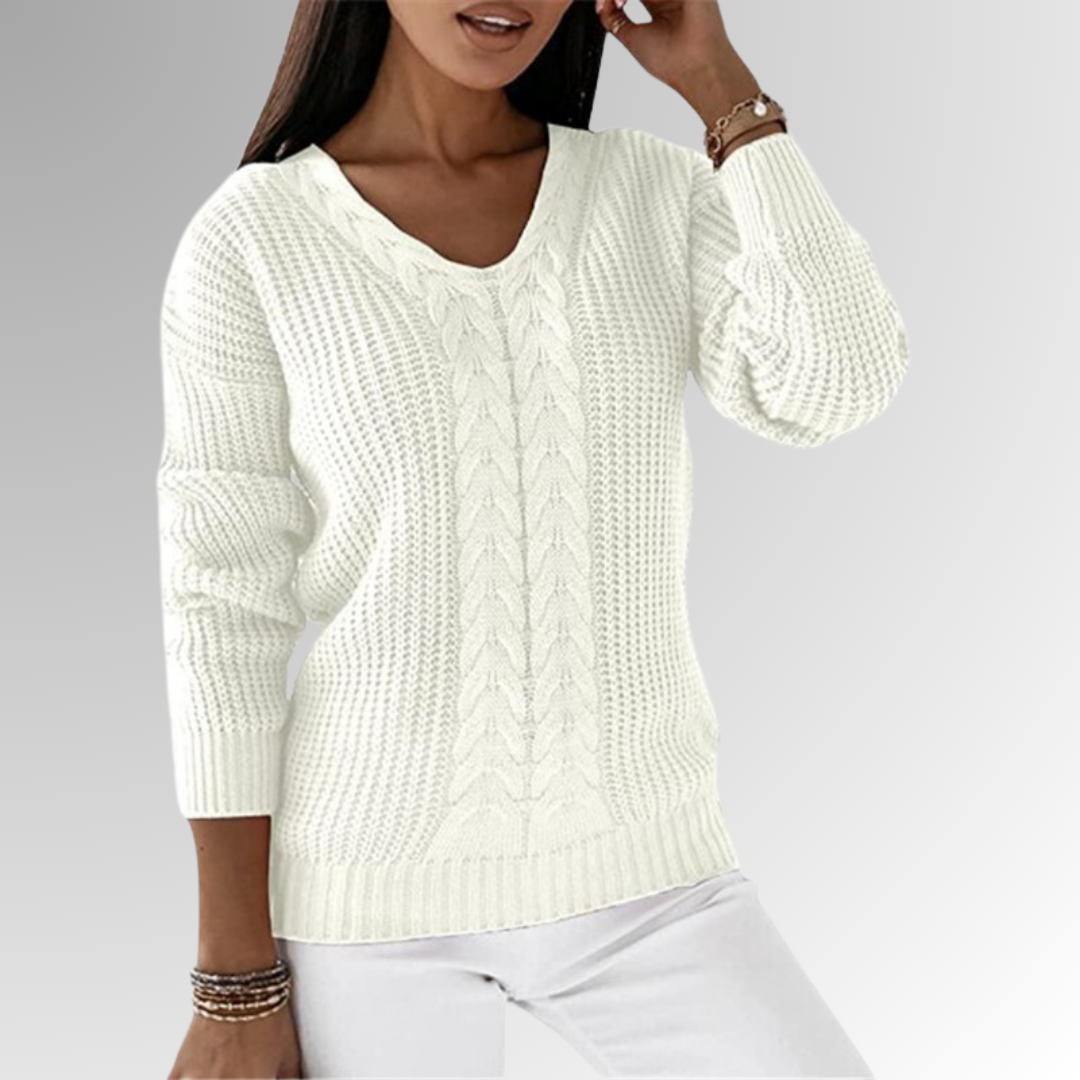Yamel® | Pull the maille twice with the motif of the cables