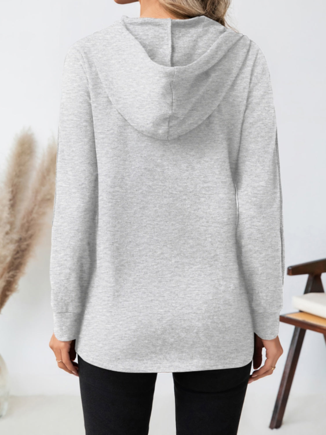 Luisa | Drawstring hoodie with long sleeves