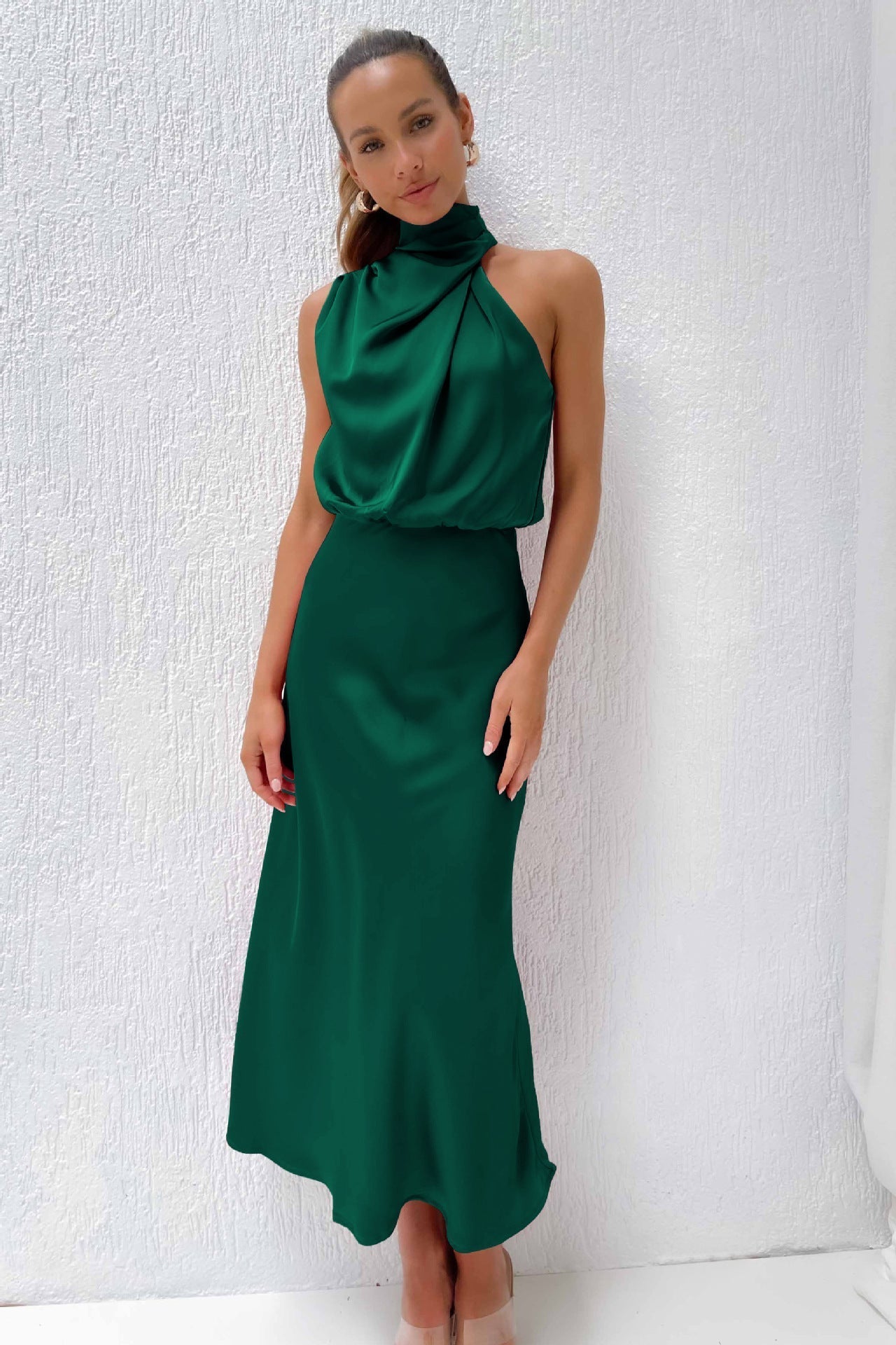 Isabella® | Maxi Dress With High Neck