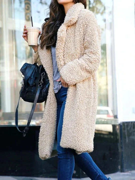 Augusta | Elegant teddy coat for women