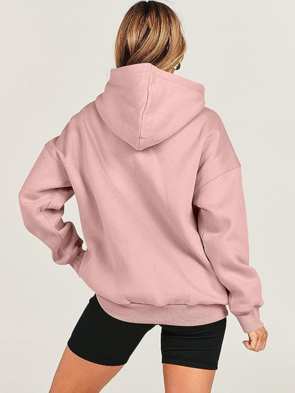 Monica | Long-sleeved hoodie with dropped shoulders