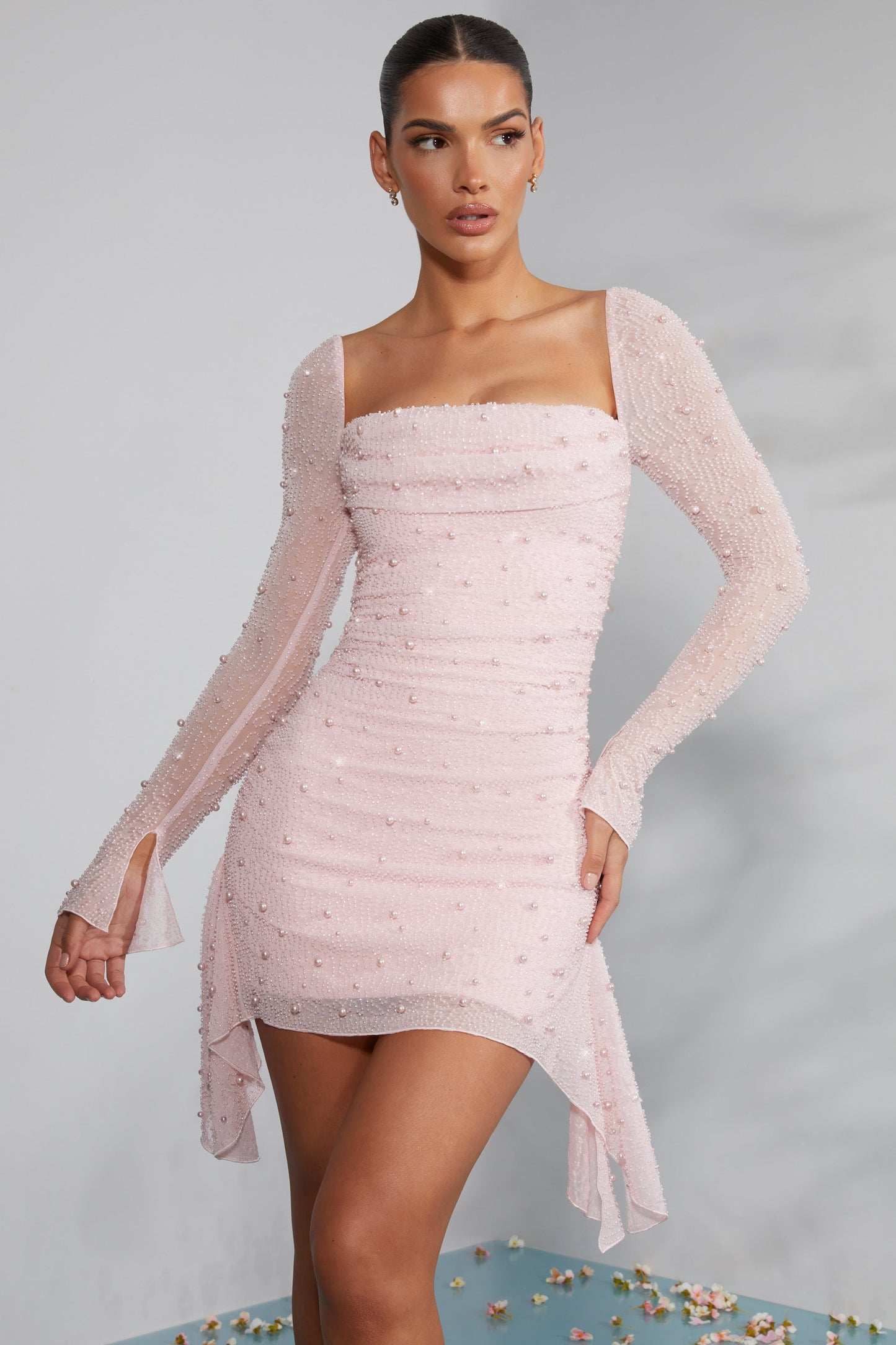 Mayra® | Long Hair Mini Dress