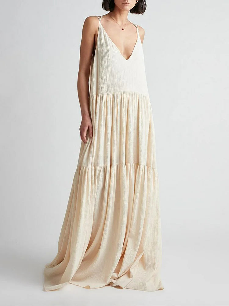 Graciela® | Elegant Maxi Dress With V-Neckline
