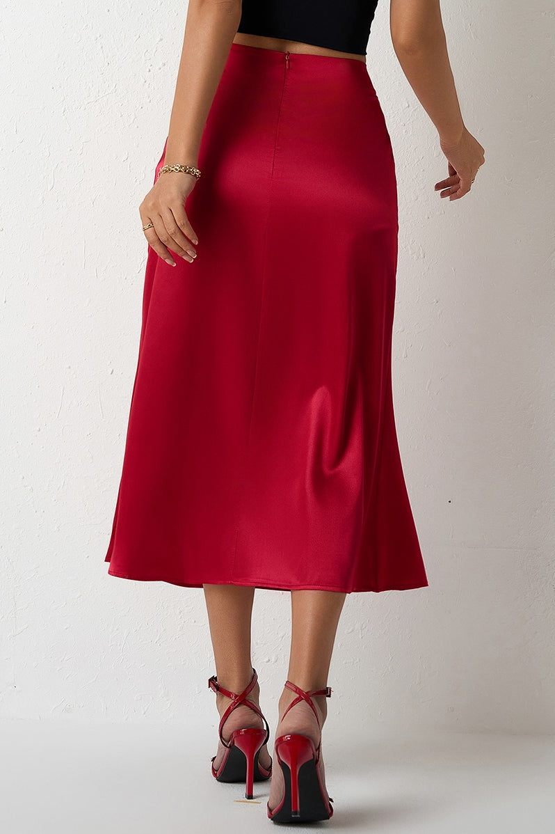 Mermaid Tail Satin Skirt