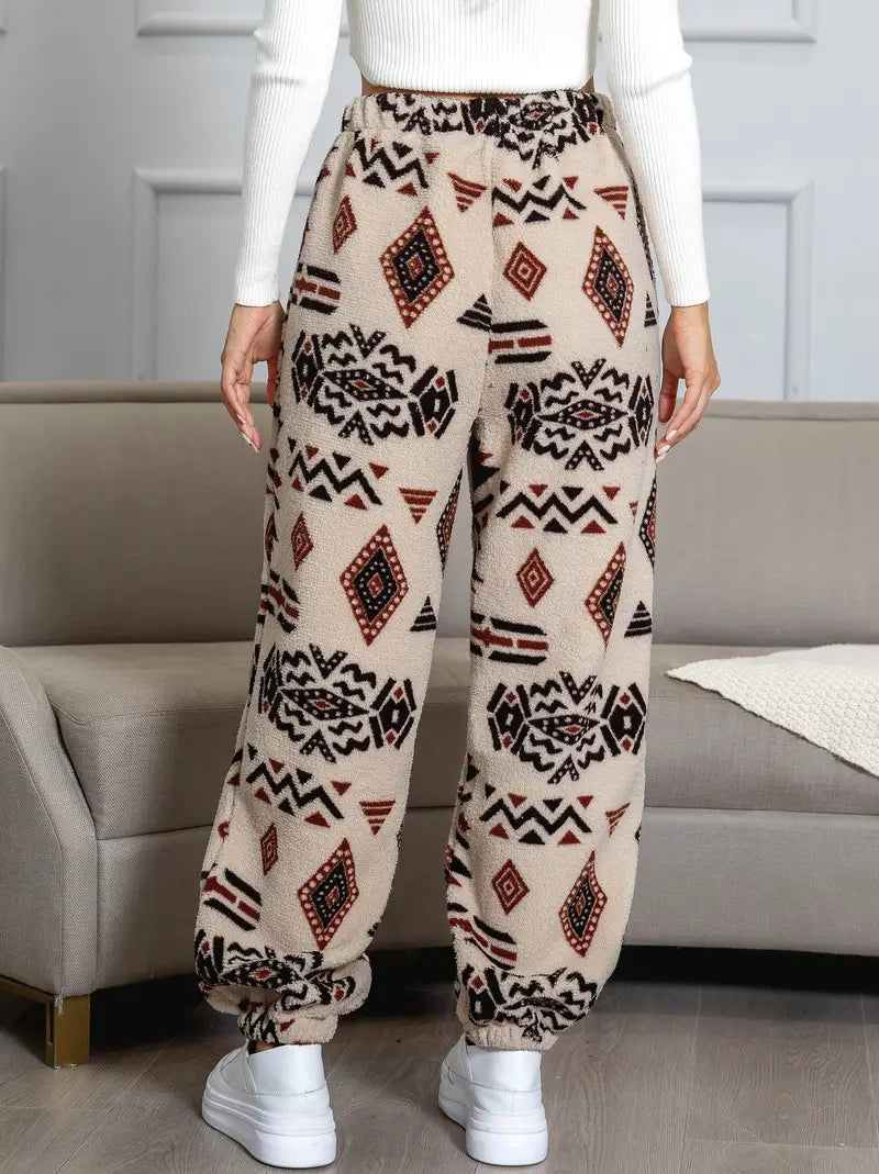 Inés | Knitted jogging pants with skinny trousers