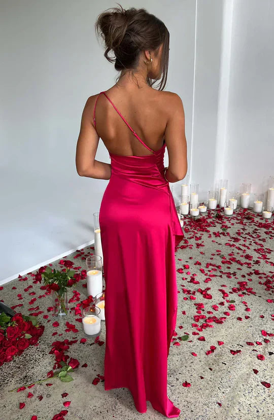 Ariana® | Elegant Satin-Maxi Dress