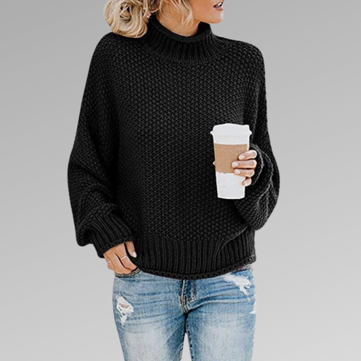 Dominique | Classic knitted sweater