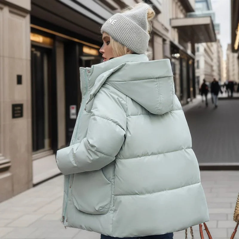 Luz Maria | Fashionable hooded winter jacket for women, warm coat