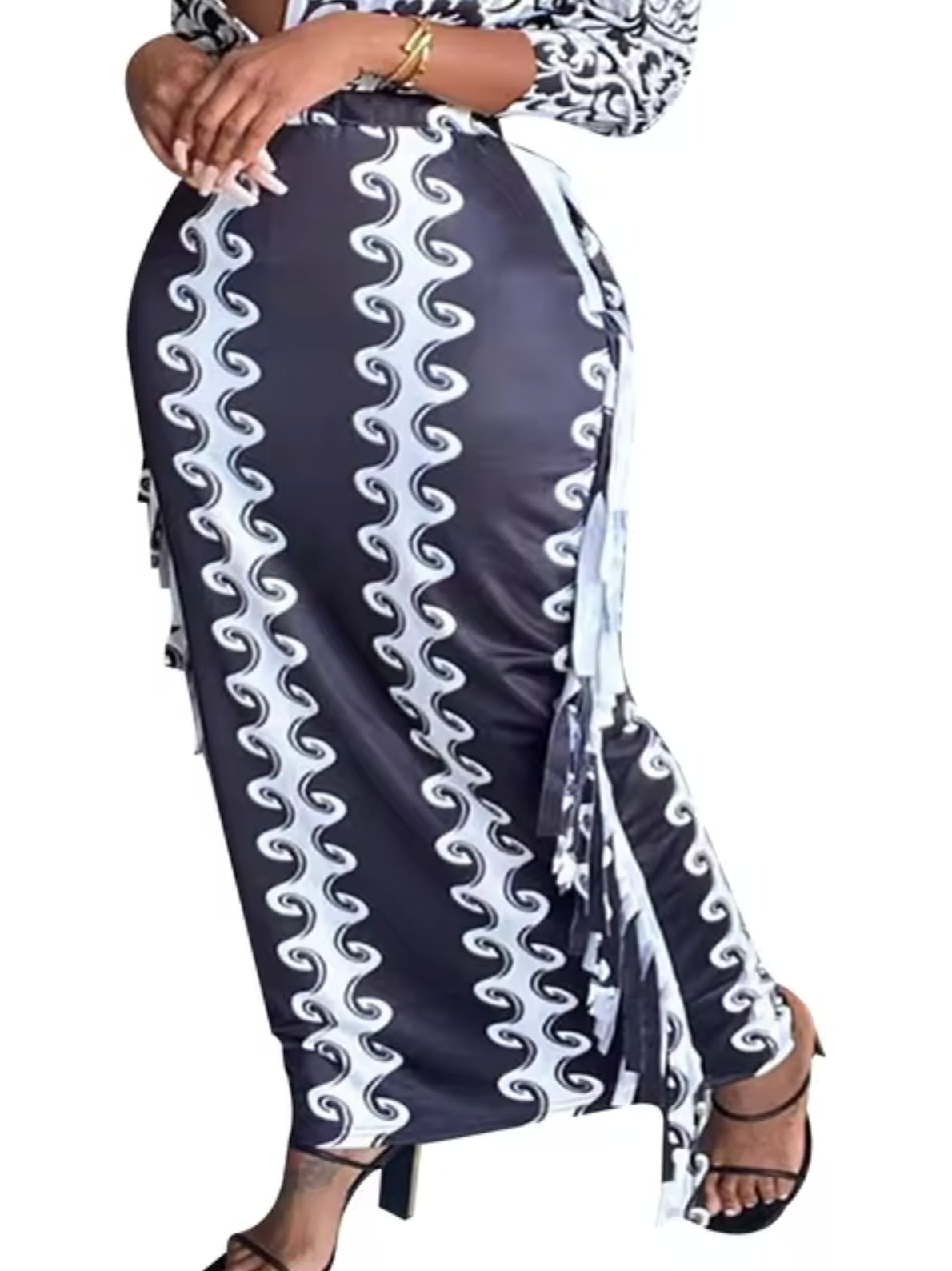 Valentina® | High Waisted Skirt With Tassels