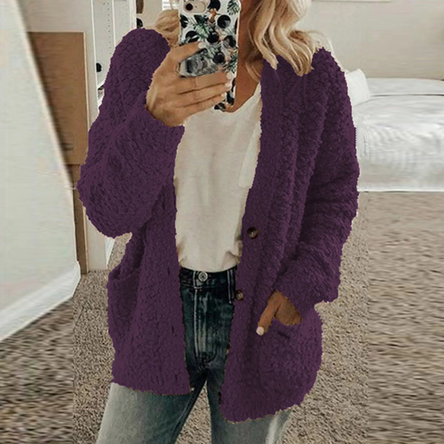 Vilma® | Stylish and casual winter cardigan.