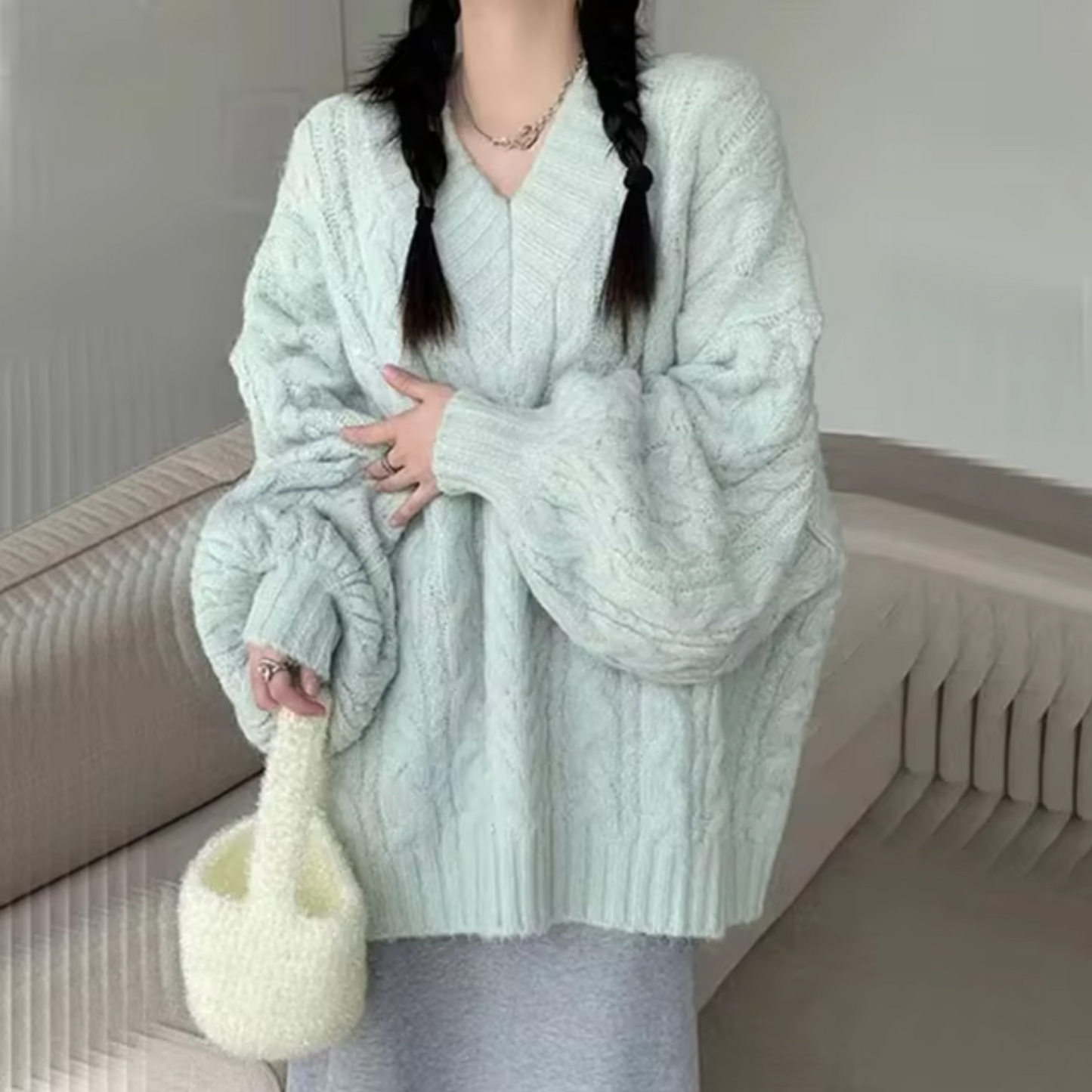 Micaela | Oversized knit sweater