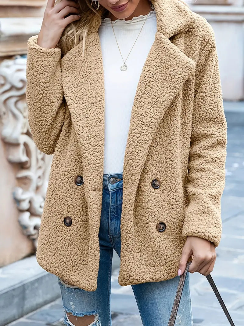Adela | Thermal coat with flap