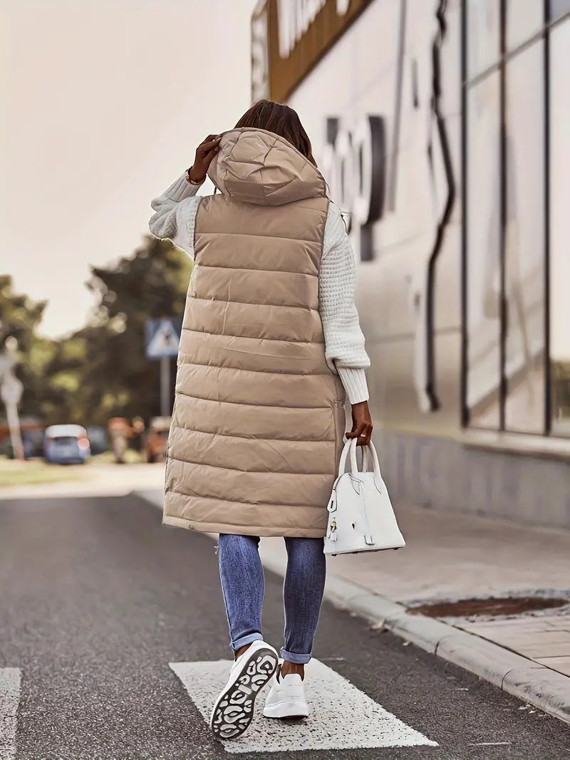 Malena | Warm and comfortable long body warmer