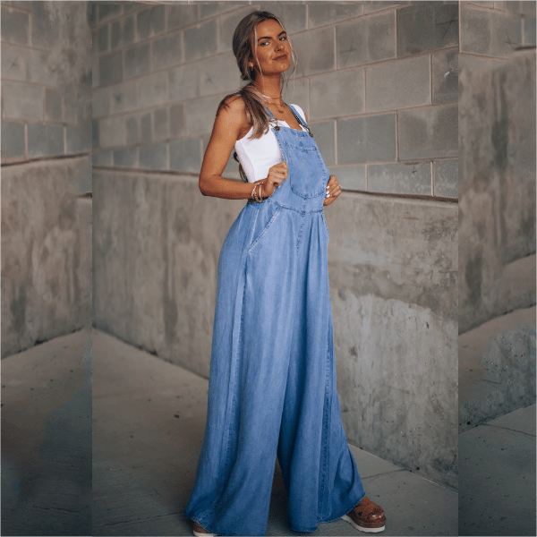 Zaira® | Women'S Denim Jumpsuit