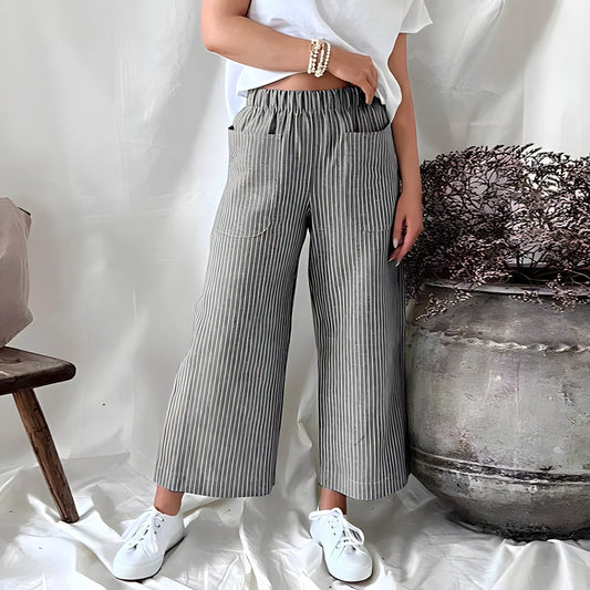 Adina® | Striped trousers for women
