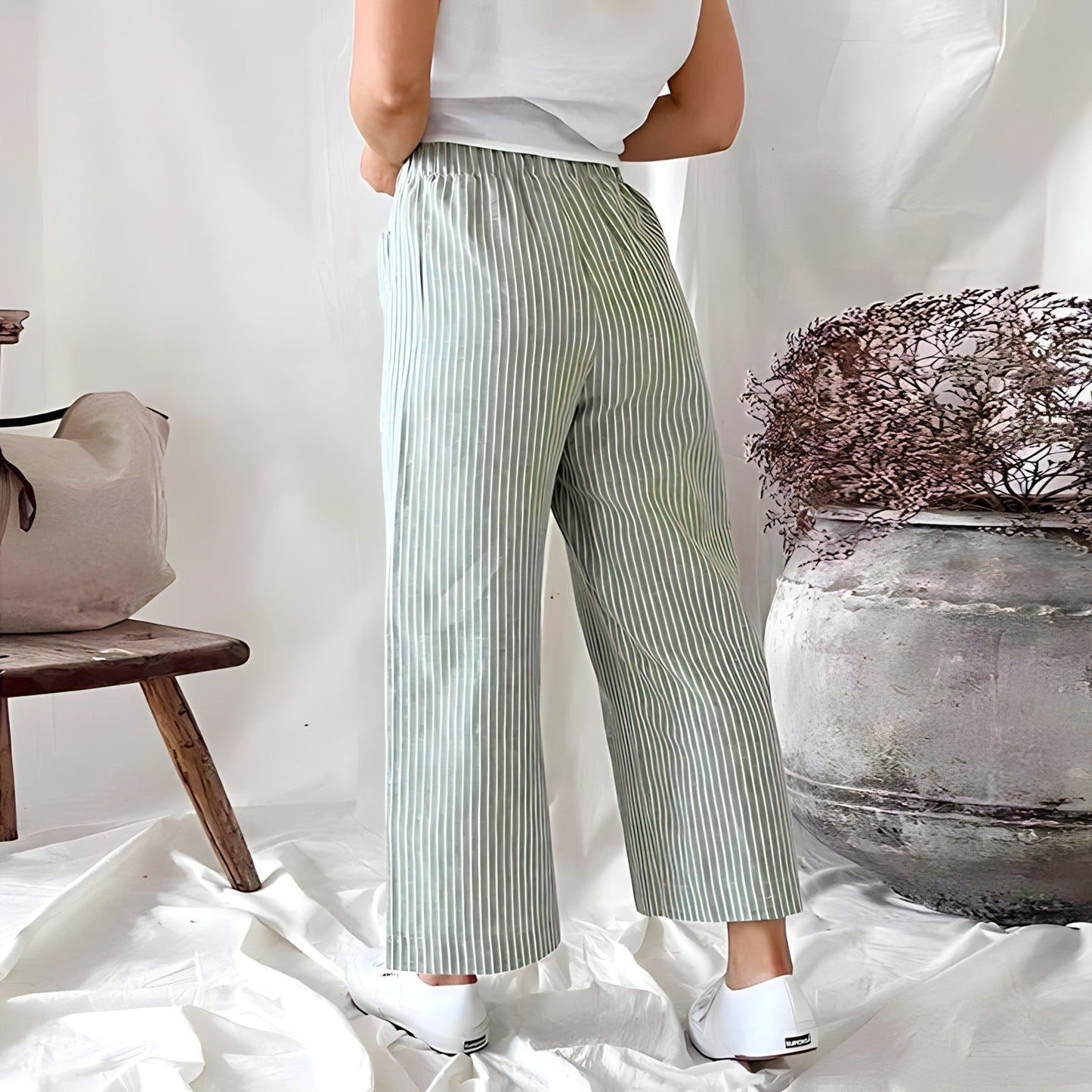 Adina® | Striped trousers for women