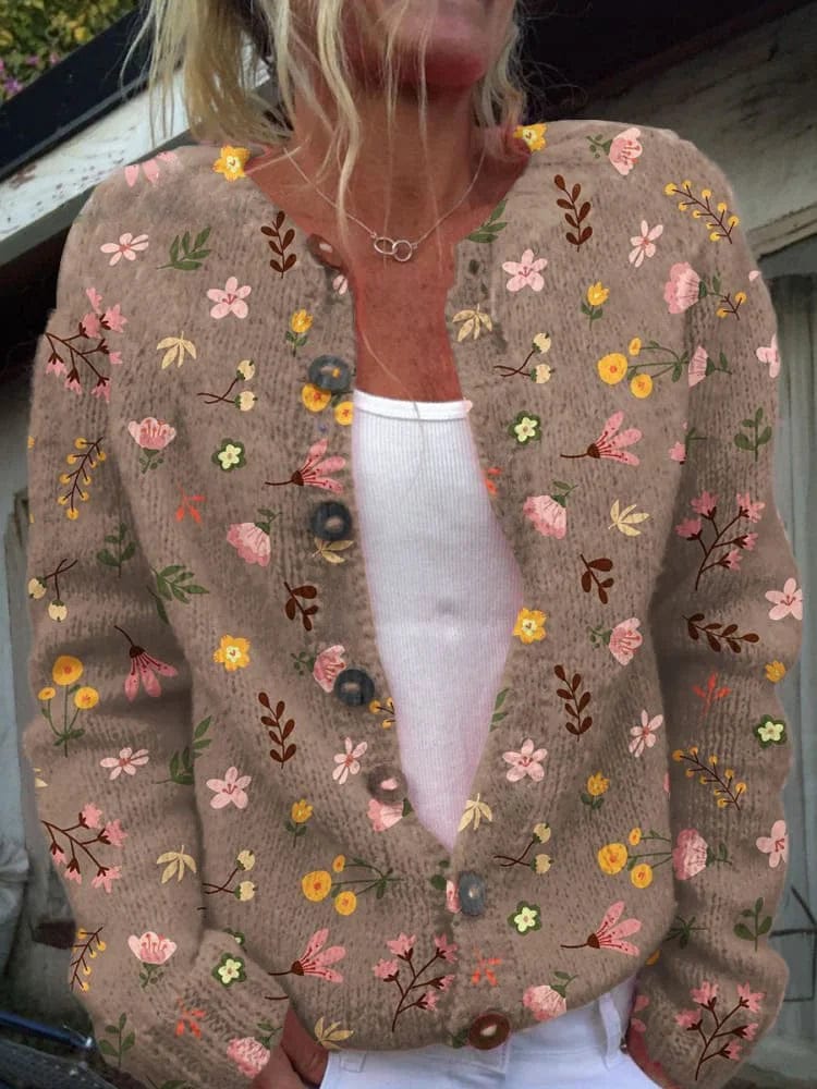 Gina | Floral pattern jacket