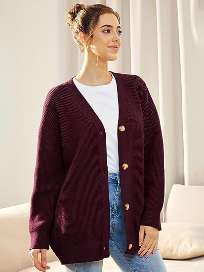 Tatjana | Lightweight cardigan with V-neck and buttons