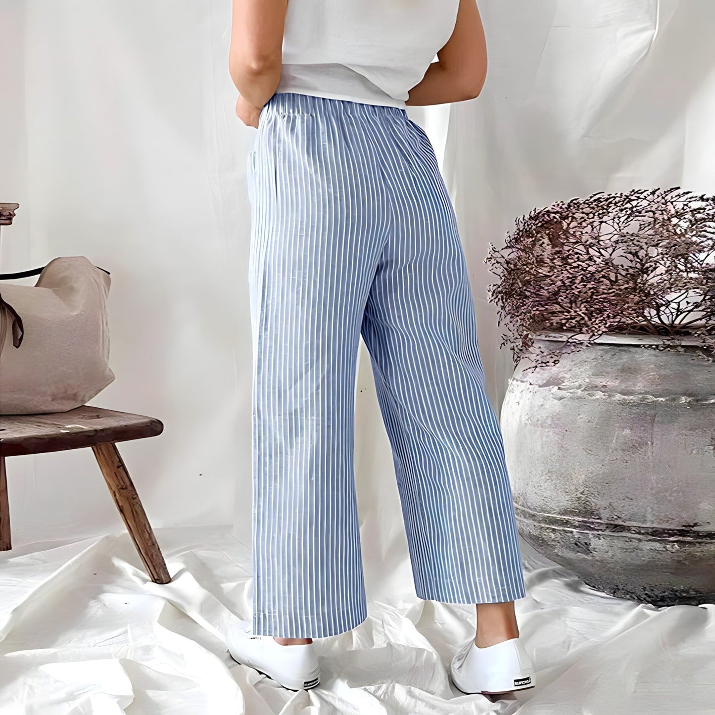 Adina® | Striped trousers for women