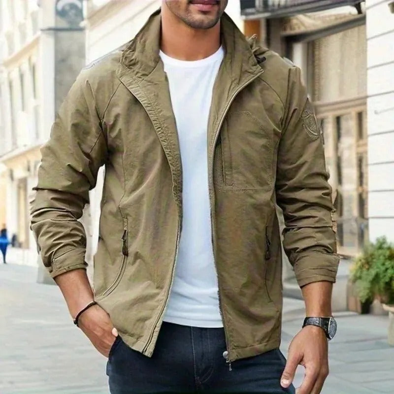 Hank | Men's Hooded Lightweight Jacket