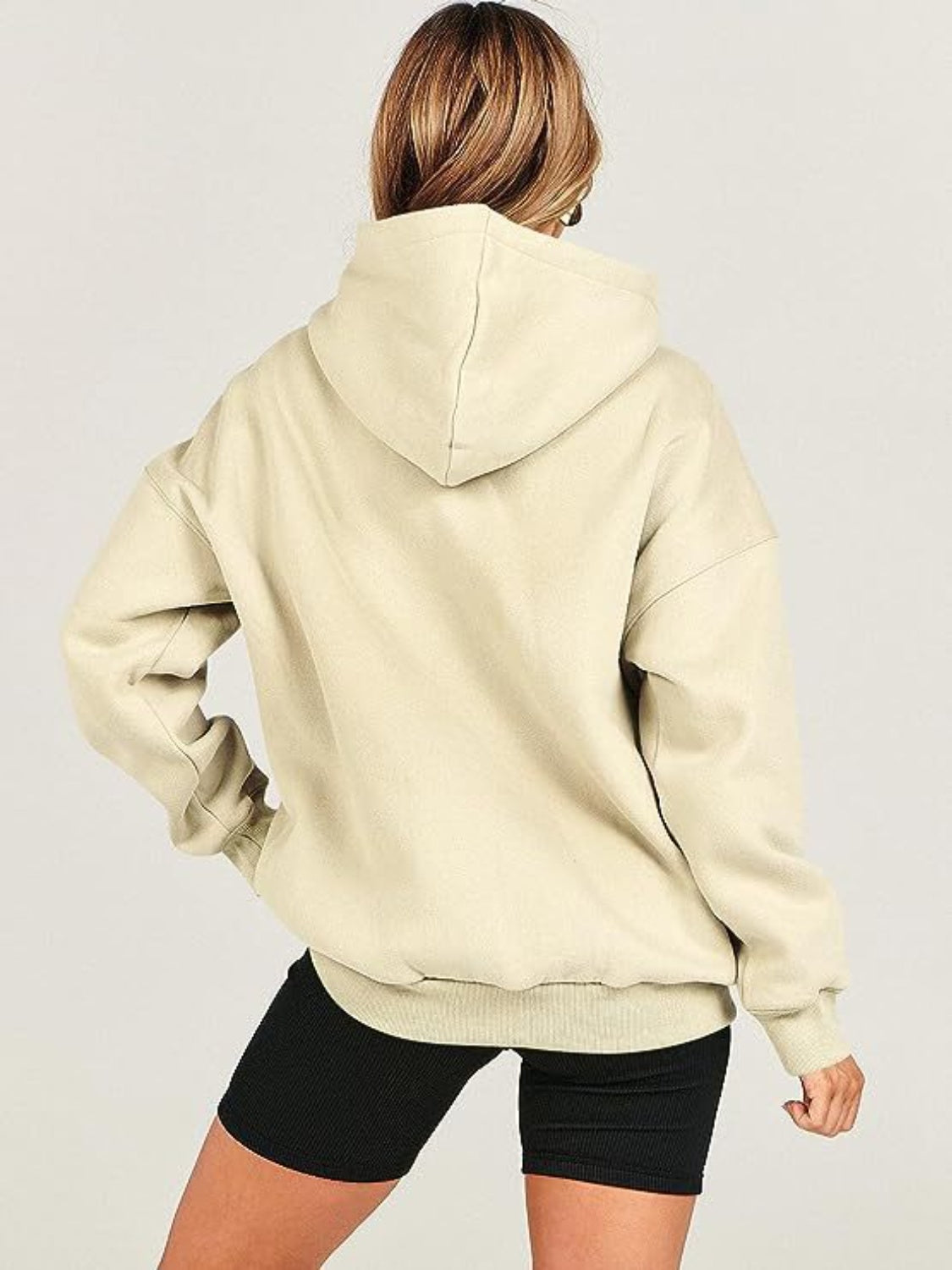 Melanie | Long-sleeved hoodie with dropped shoulders
