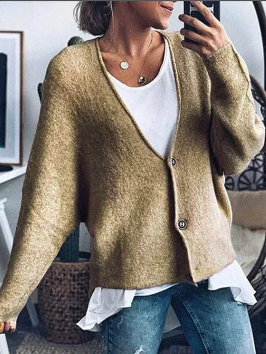 Jenny | Relaxed and stylish winter cardigan
