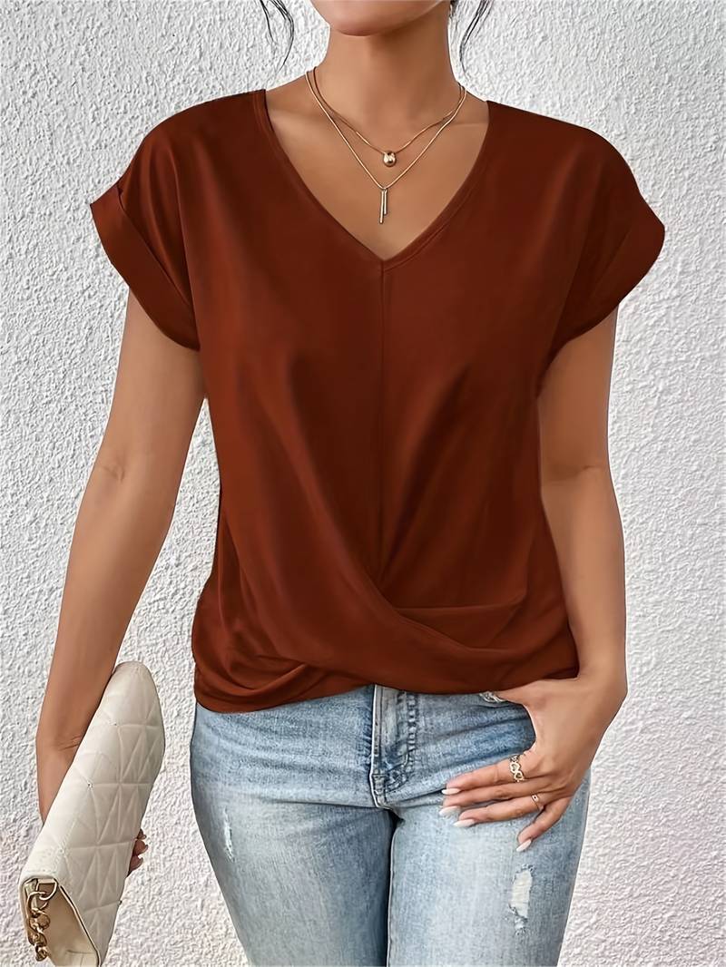 Livia® | Elegant Short-Sleeved T-Shirt
