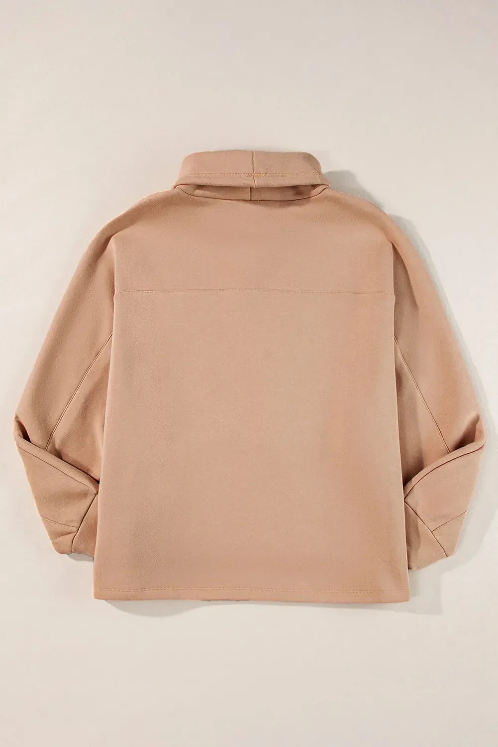 Camila | Long-sleeved sweatshirt with turtleneck and drawstring